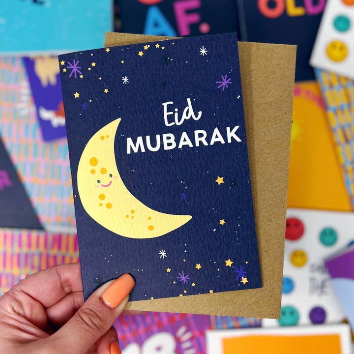 Eid Mubarak Card for wholesale by Xoxo Designs by Ruth