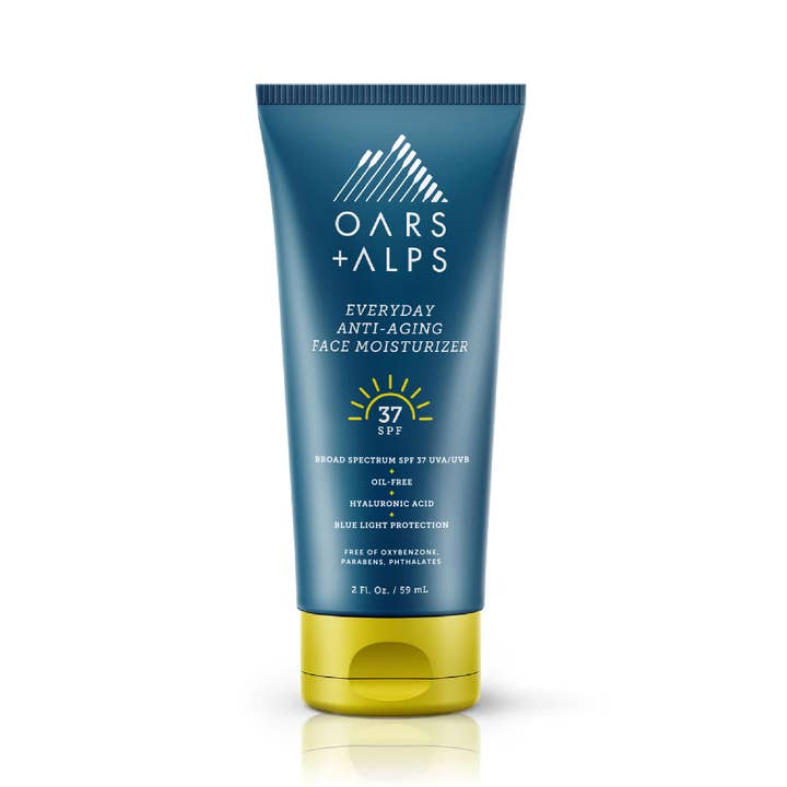 Oars + Alps - Wholesale Facial Moisturizer - Men's - Everyday Anti-Aging Men's Face Moisturizer w/ SPF 37, Vegan