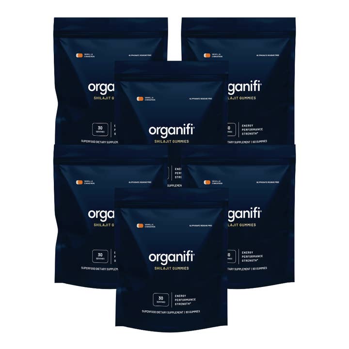 Black Shilajit Gummies for wholesale on Faire