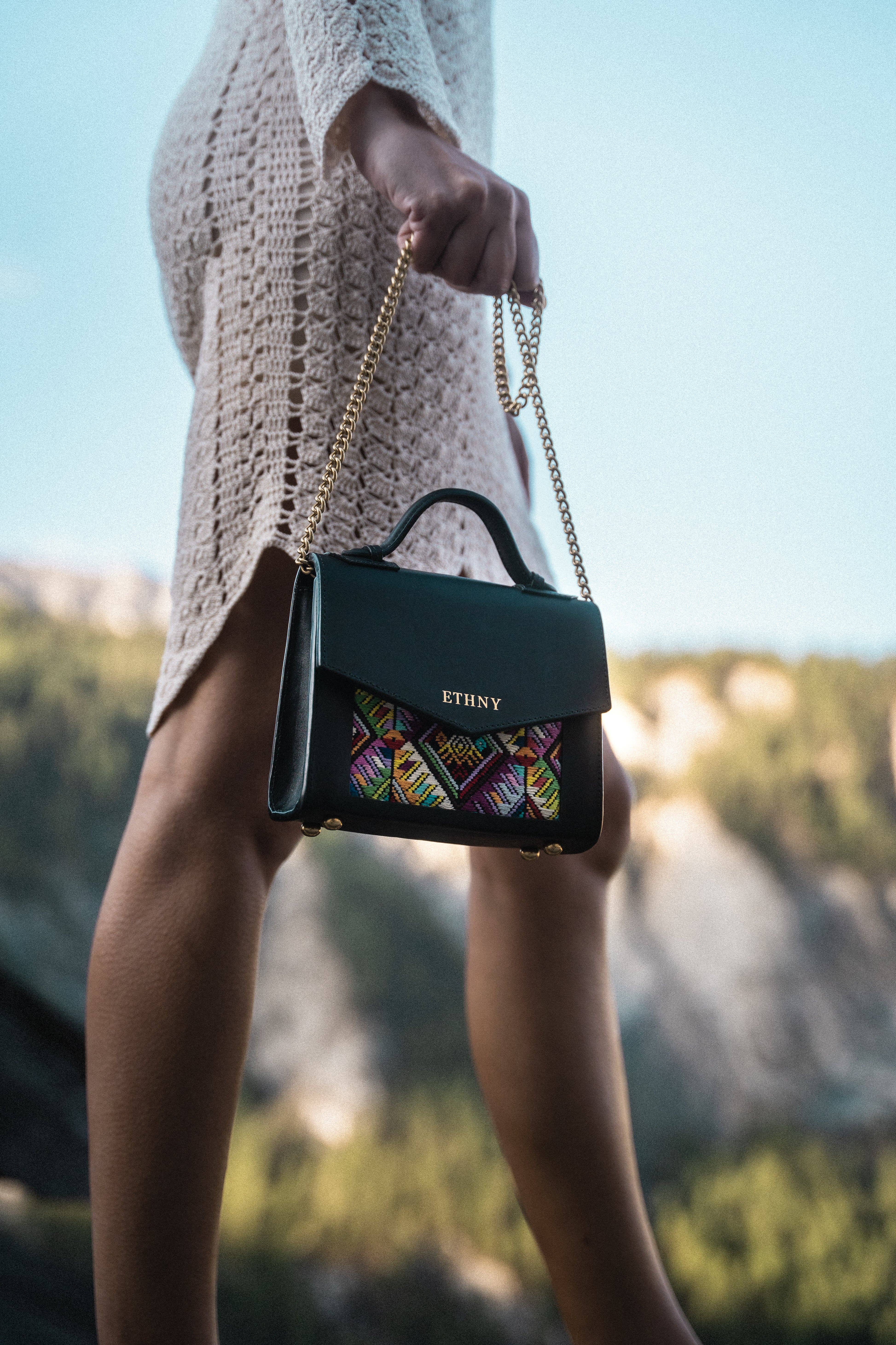 Ethny - Vendita all'ingrosso Borsa con manico - Donna - Borsa Mini María - Nero8