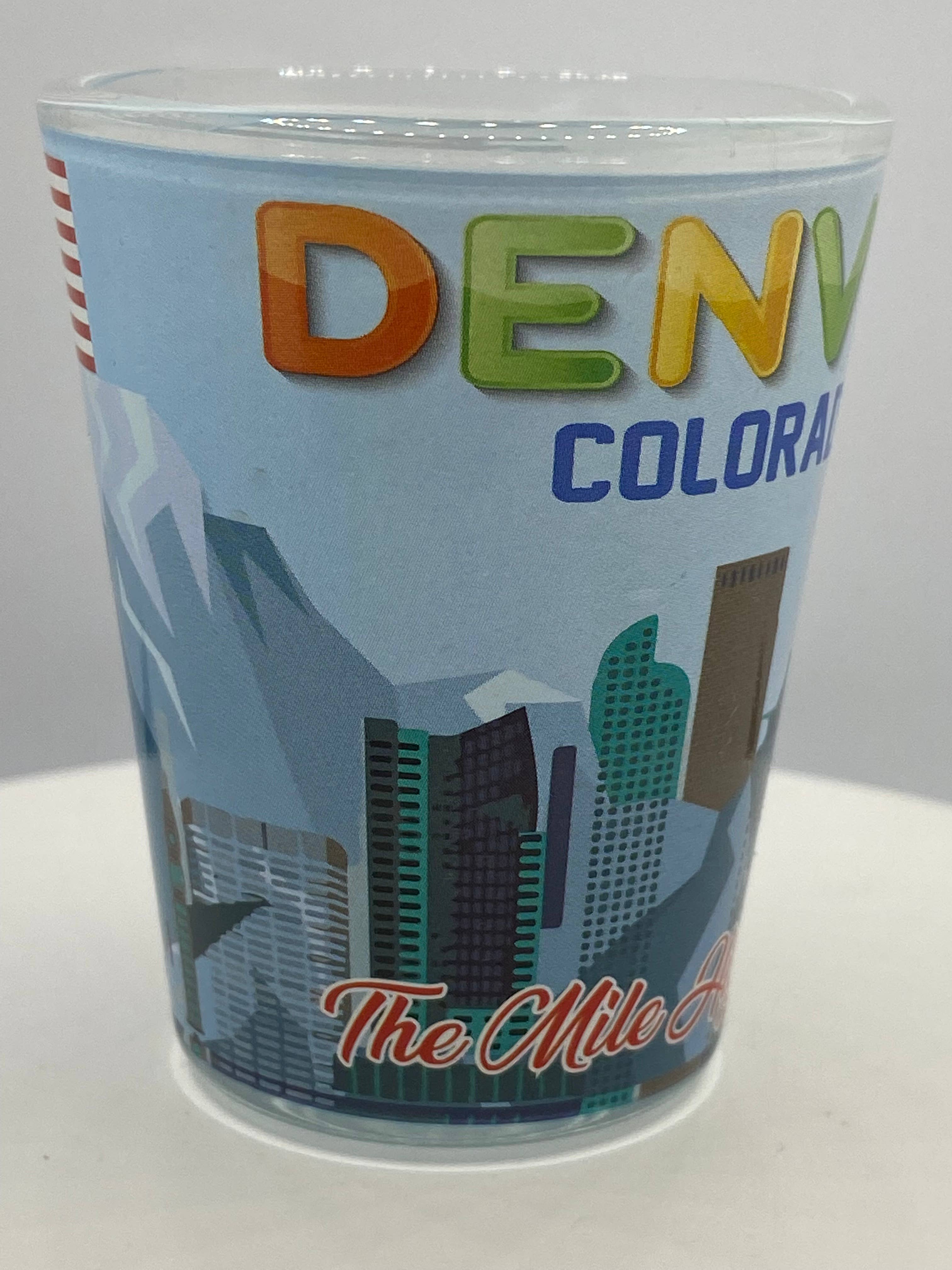 7 Star - Wholesale Shotglas - „DENVER” Colorado borrelglas 2 oz1