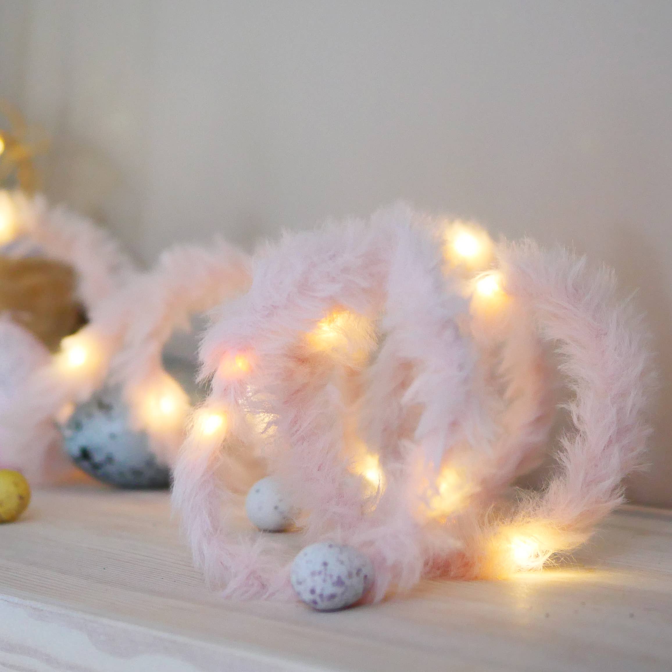 Melanie Porter – wholesale Ljusslinga – Fluffig fe ljusslinga - juldekoration3