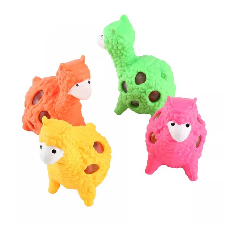 Llama Squishy Water Beads Kids Toy- In Bulk for wholesale by Holiday Farm