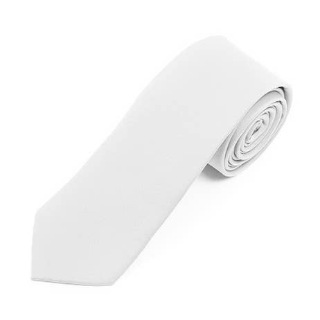 Poly Solid 2" Slim Tie for wholesale by Selini New York