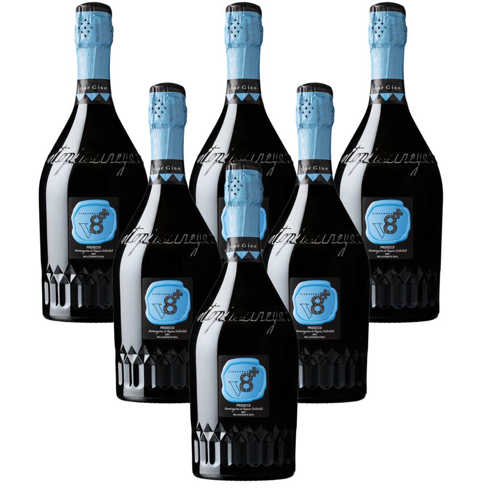 Metina SAS - Wholesale Champagne/Sparkling Wine - Sior Gino Prosecco Millesimato Dry Vineyeards V8+ 75 cl.4