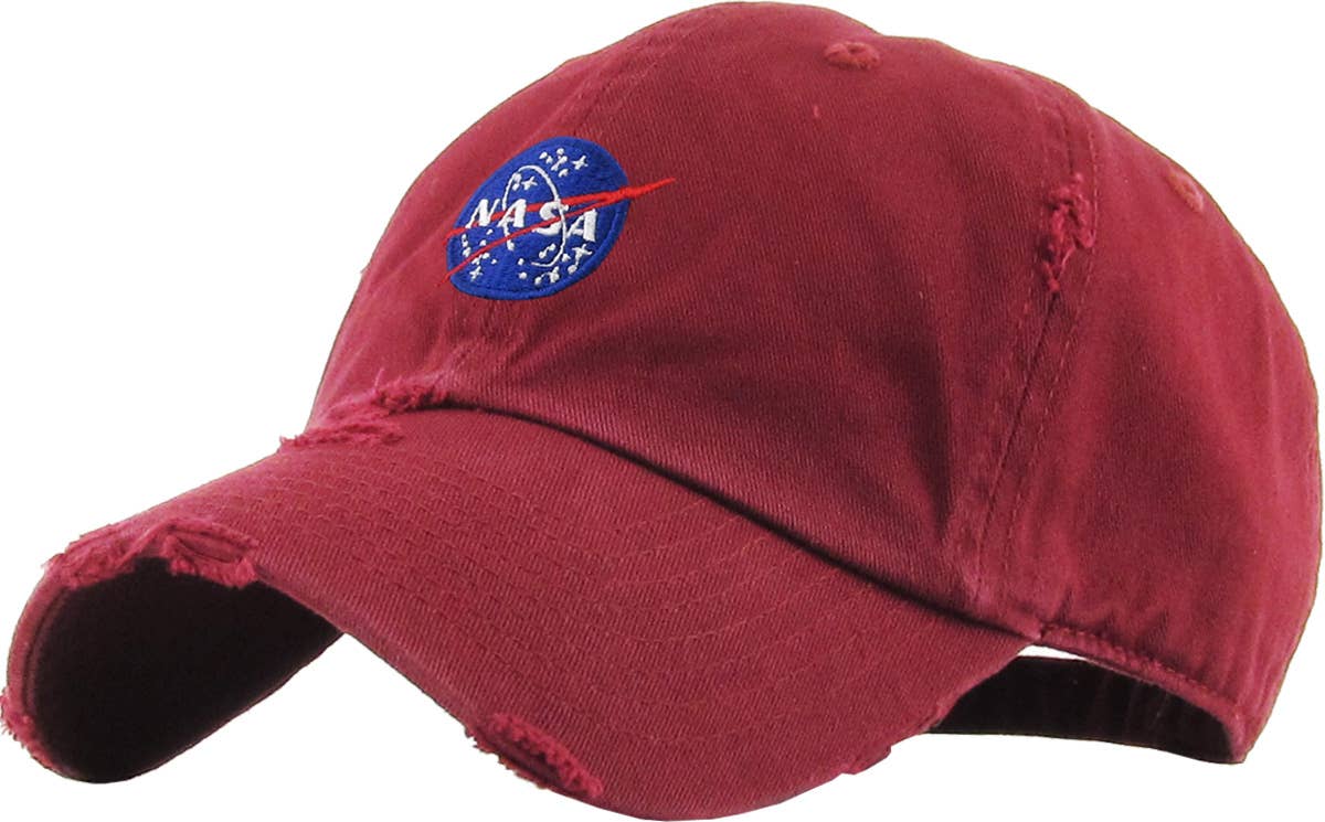 KBETHOS – Großhandel Basecap – Herren – Nasa Insignia Vintage Dad Hut2