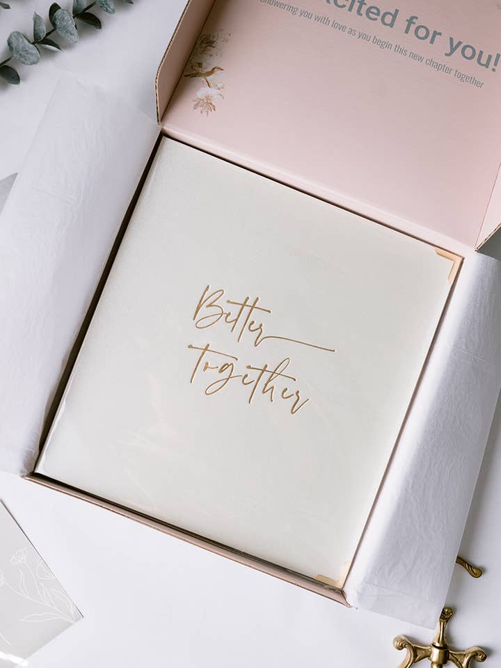 Better Together Deluxe 3-Ring Wedding Planner Binder for wholesale by Everbae