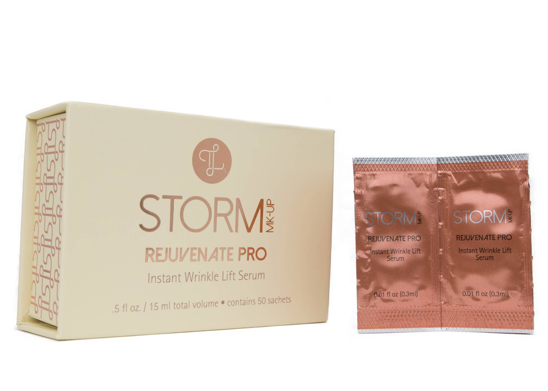 Best Clean Beauty - Wholesale Facial Serum/Concentrate - STORM MK-UP® Rejuvinate Pro Instant Wrinkle Lift Serum 0.5oz2