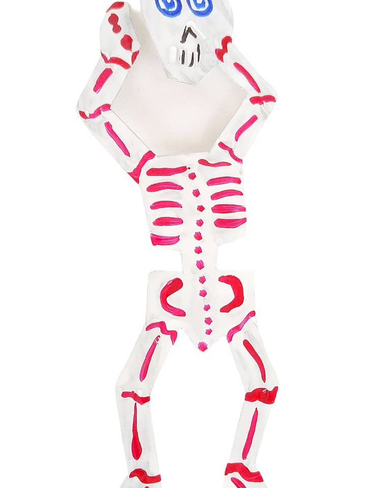 Dia de lata do esqueleto morto por atacado de Sedona Spirit