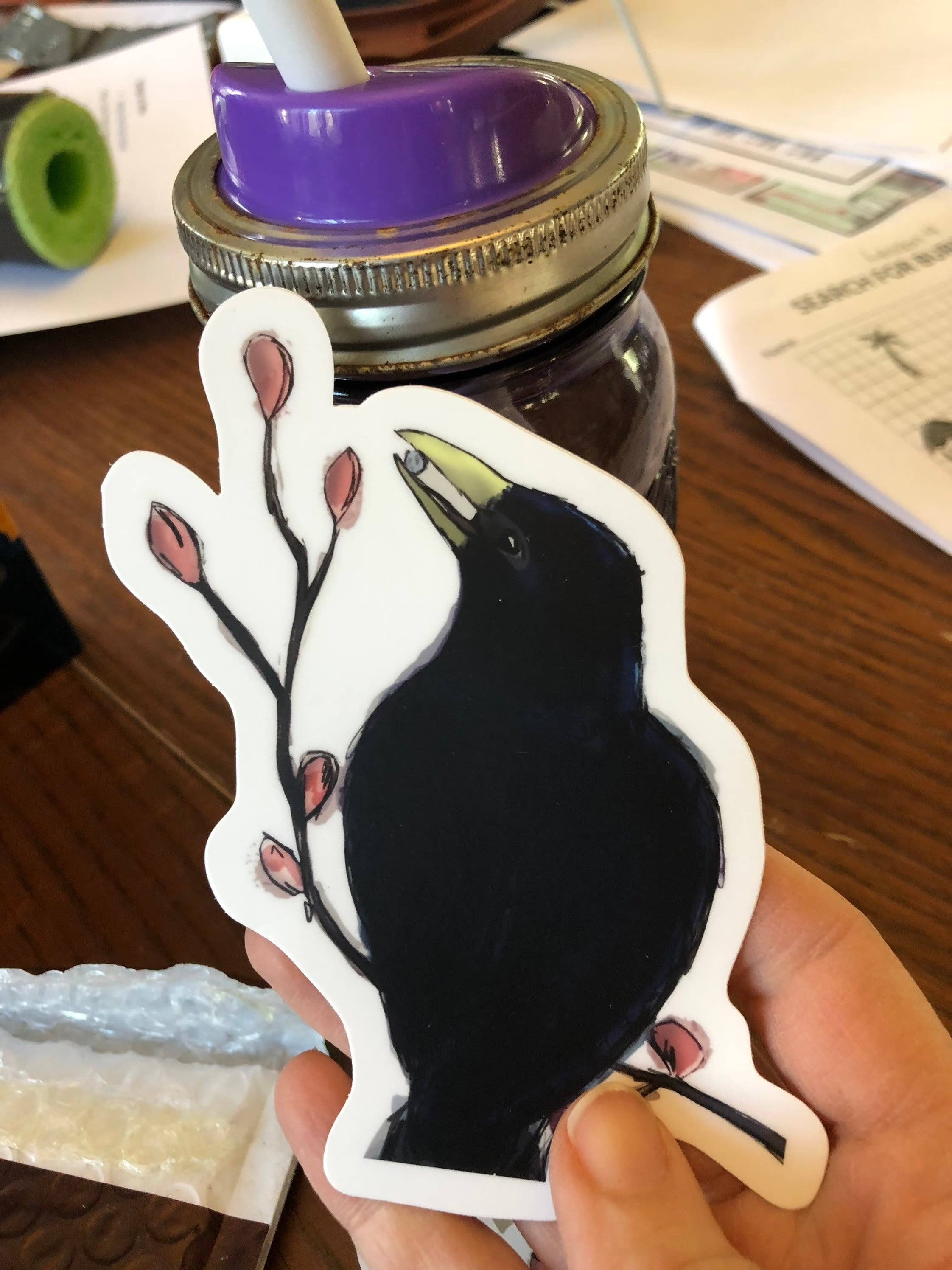 More ART  | More Heart - Wholesale Sticker - Ms. Mabel - Premium Vinyl Sticker1