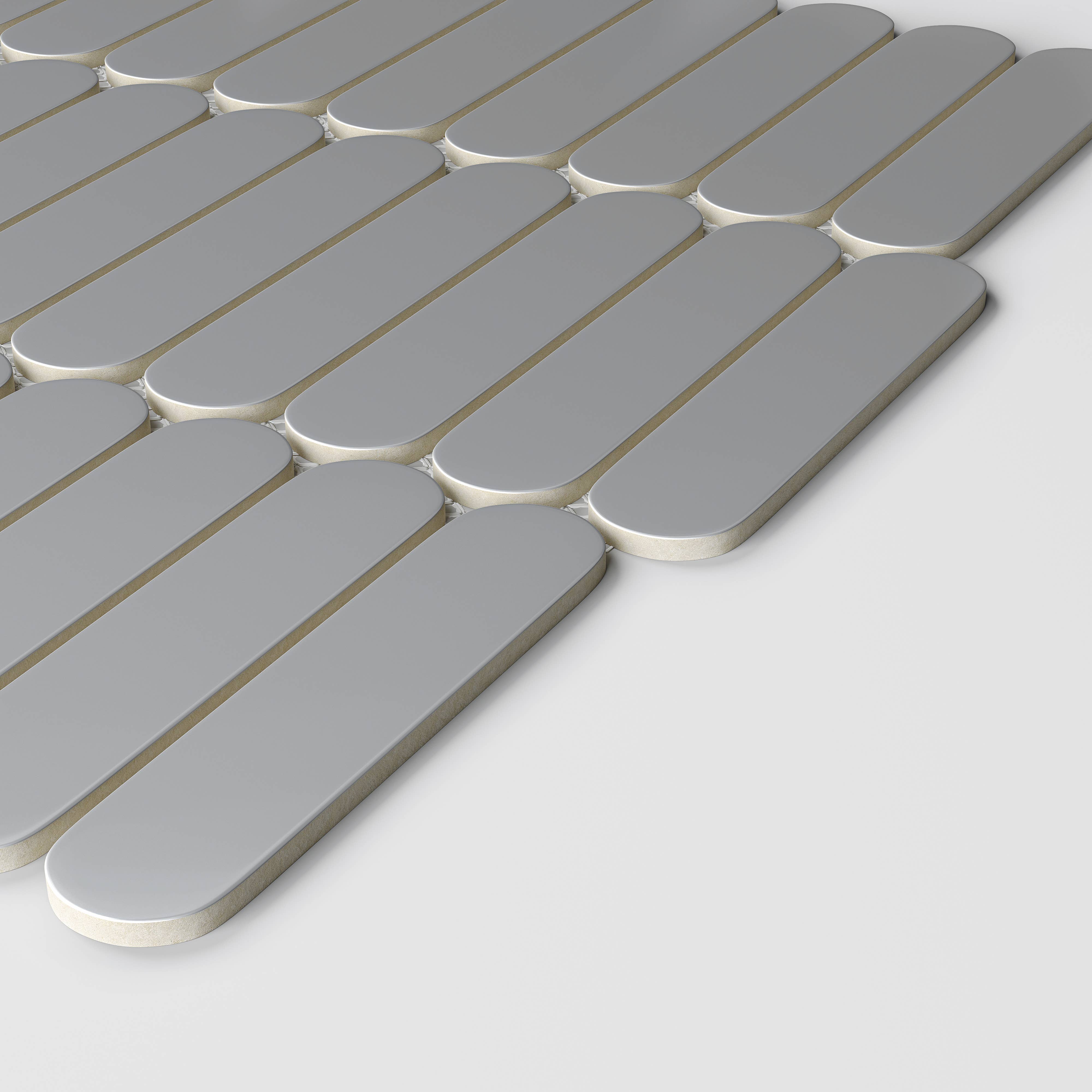 Thomas Avenue Ceramics - Vente Carrelages muraux - Carrelage mural en mosaïque de porcelaine de Vienne, 12 x 12 po15