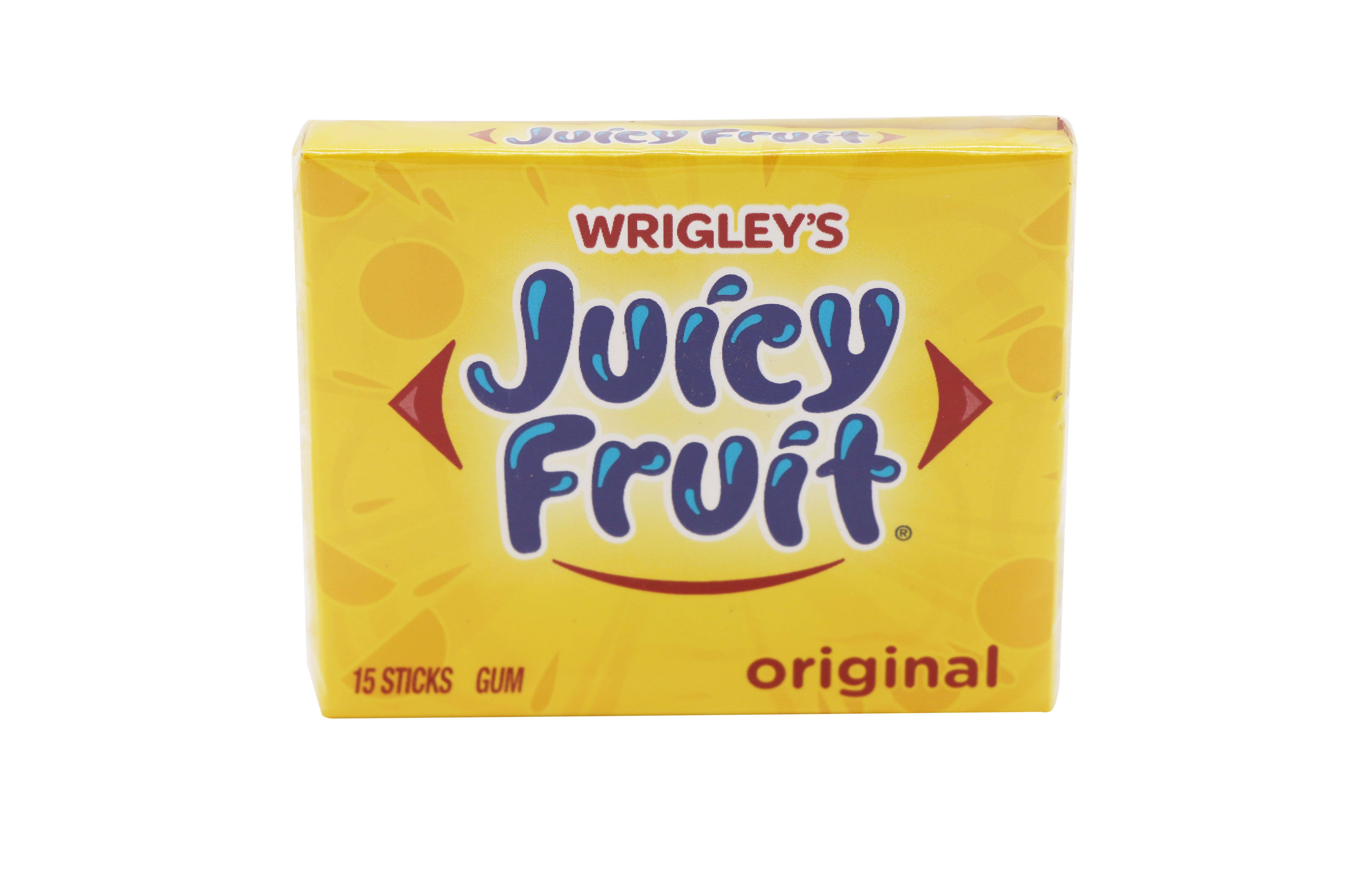 Grandpa Joe's Candy Shop - Wholesale Chewing Gum - Wrigley's Juicy Fruit Wallet Pack Chewing Gum, 10ct1