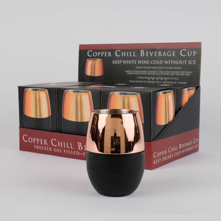 Cork Pops Inc - Wholesale Insulated Mug/Tumbler - Copper Nicholas Beverage Cup3