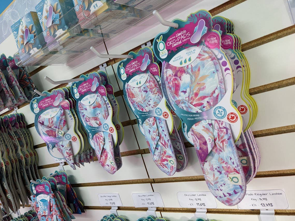 Öko Créations - Wholesale Menstrual Pad/Liner - Reusable Hemp Light Panty Liner7