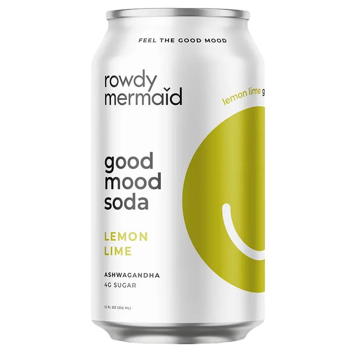 Rowdy Mermaid - Wholesale Soda/Carbonated Drink - good mood soda (lemon lime)