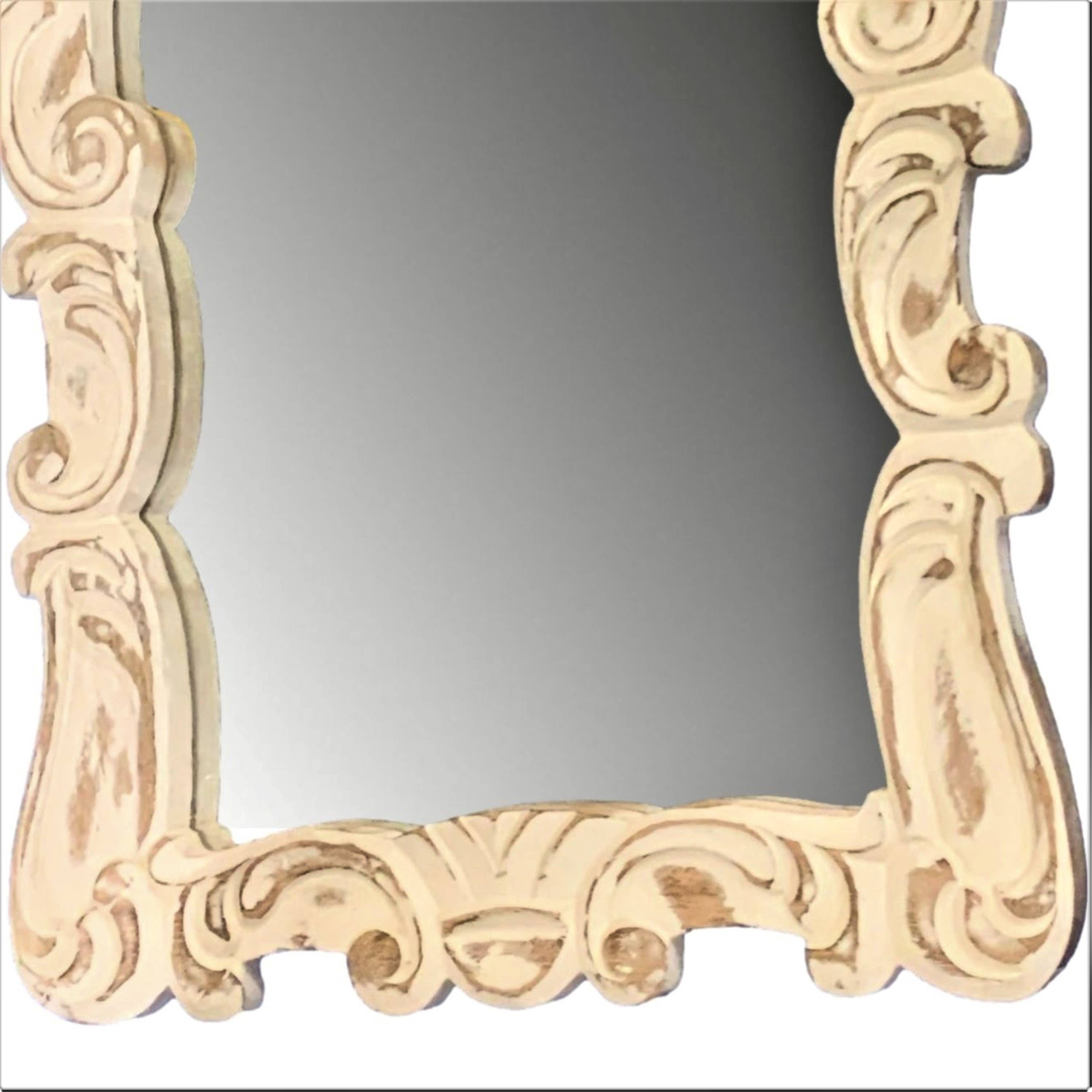 Wilco Home - Wholesale Wall Mirror - Royal Orleans Hand-Carved Wood Vanity Wall Mirror9