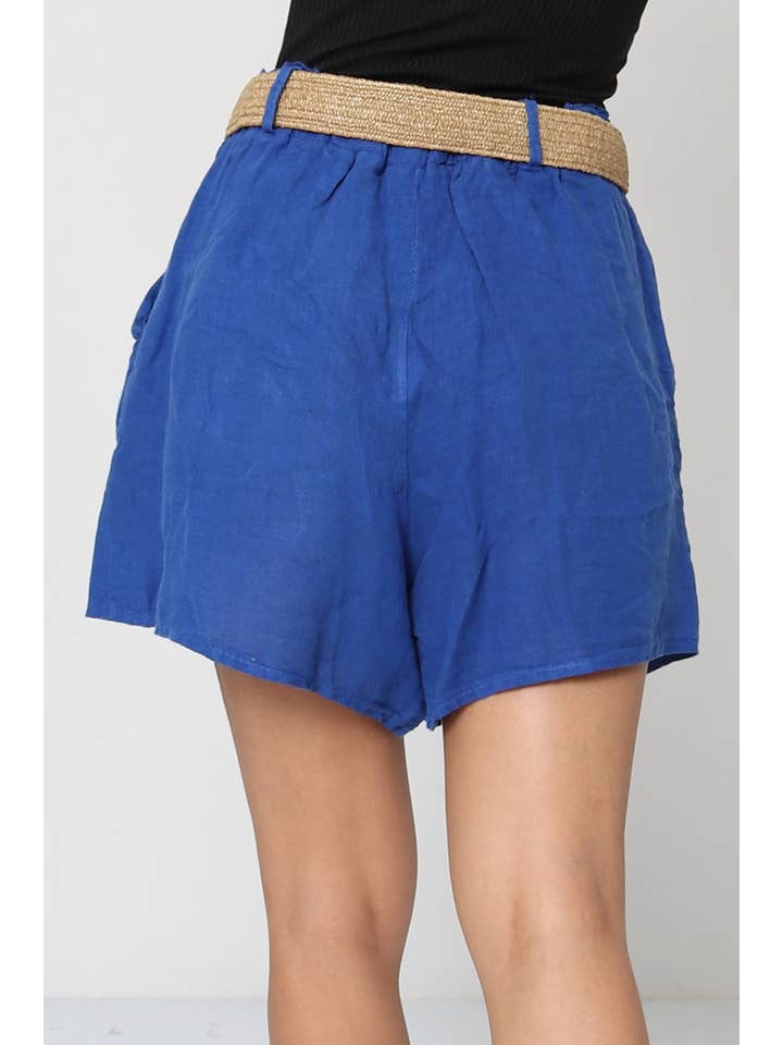 LÉA & LUC - Wholesale Shorts - Women's - 100% linen shorts REF. 50577