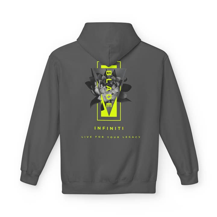 Flora Essence Neon Grön TX Blommig Huvtröja för wholesale av Blade Infiniti LLC