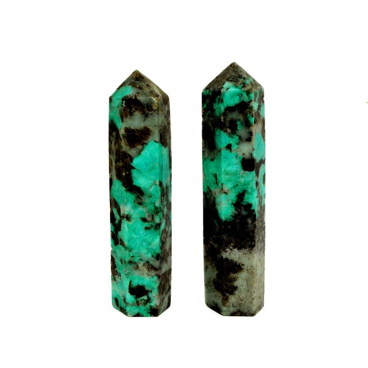 XXXL Amazonite Tower Crystal 1.600g for wholesale by Kaia & Crystals