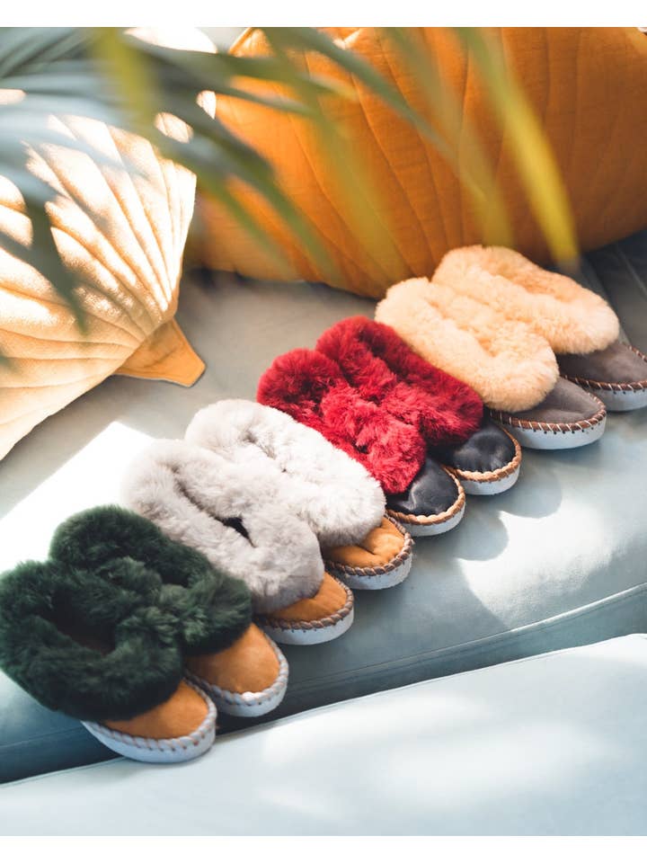 Sheepers - Wholesale Slippers - Women's - Lucky Dip No Embroidery Sheepers Slippers3