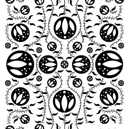 Swedish Dish Cloth | Reusable Paper Towel | Fall Garden for wholesale by Second Nature Studio