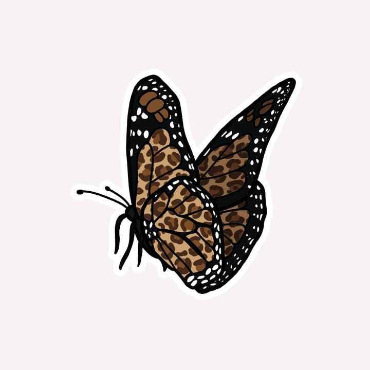 Butterfly - leopard for wholesale by Tonje Marie