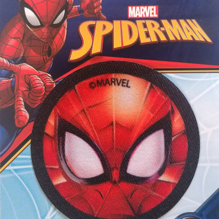 red Iron-on patch - Marvel Spiderman symbol Marvel for wholesale on Faire1