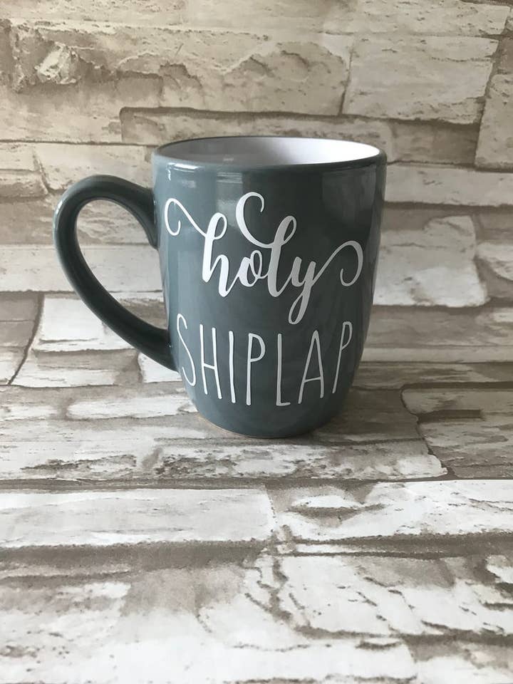 Holy Shiplap kaffemugg för wholesale av Works of Panglossian