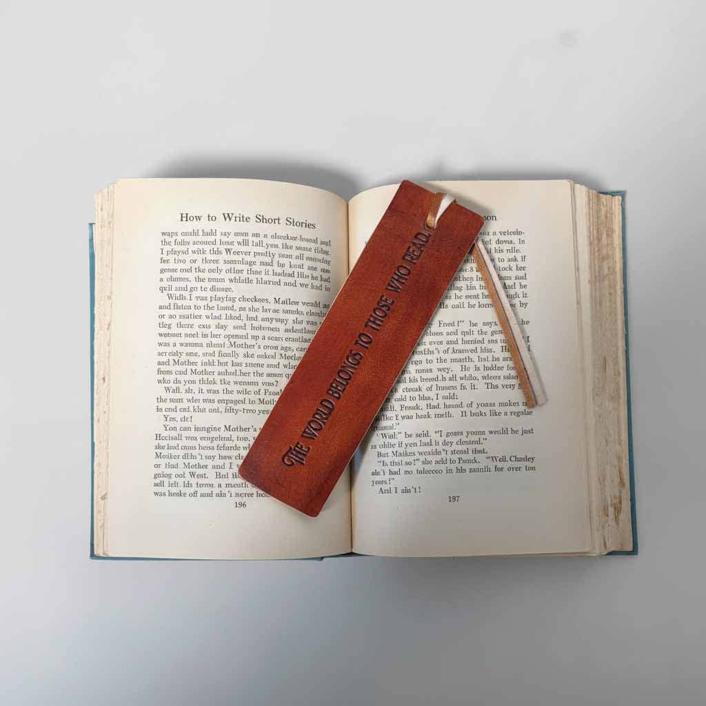 Soothi | Containers Of Creativity - Wholesale Bookmark - Quote Leather Bookmarks11