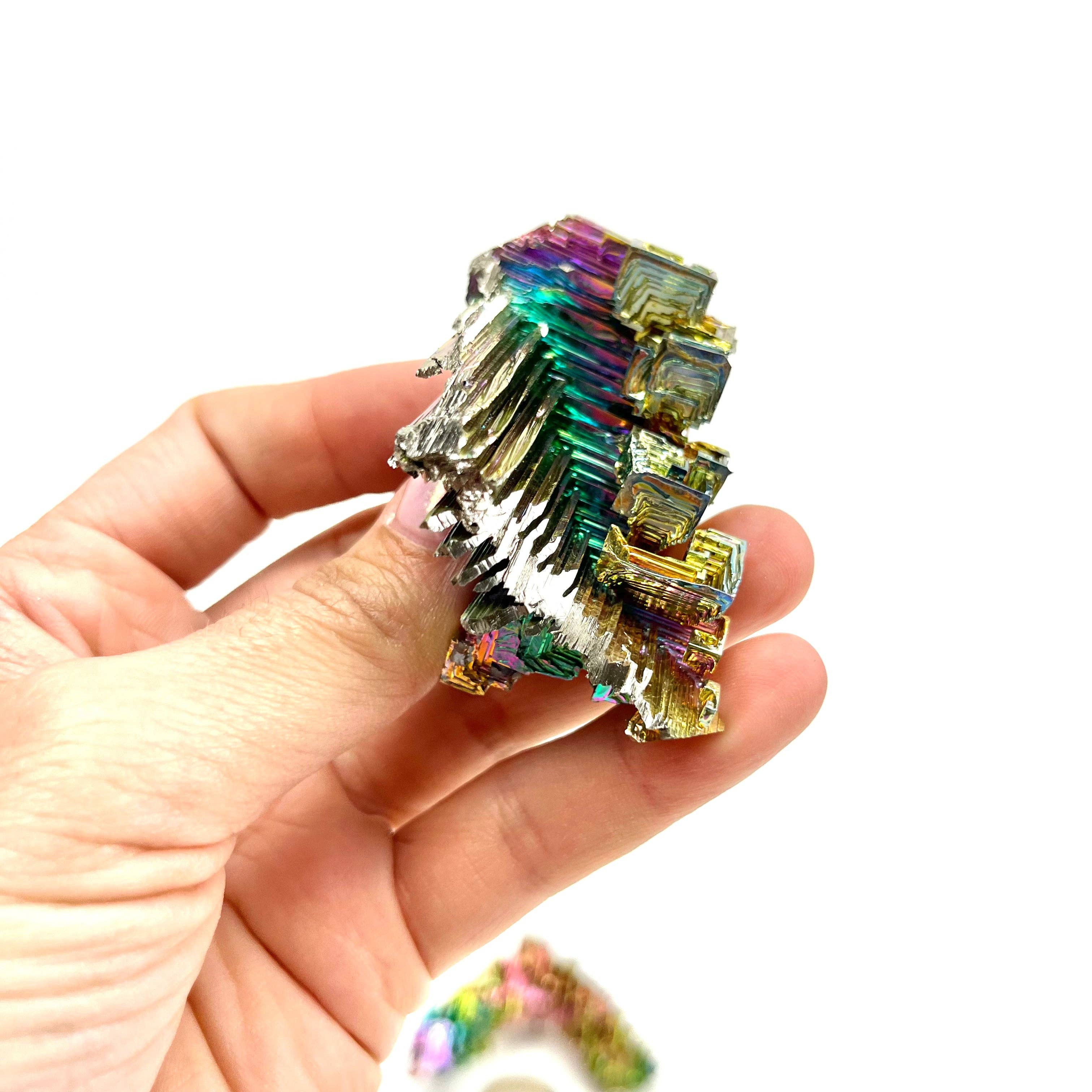 Pelham Grayson Rose - Wholesale Spiritual Stone/Crystal - Bismuth | Choose Size2