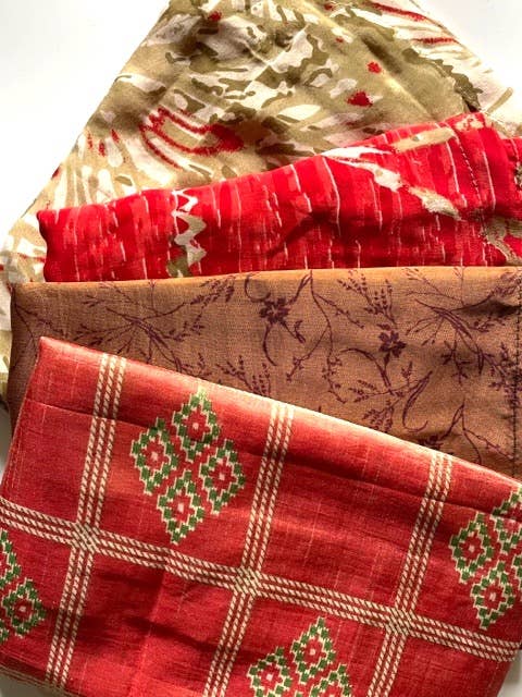 Women of the Cloud Forest - Wholesale Skirt - Women's - Sari Knee-length Wrap Skirt5