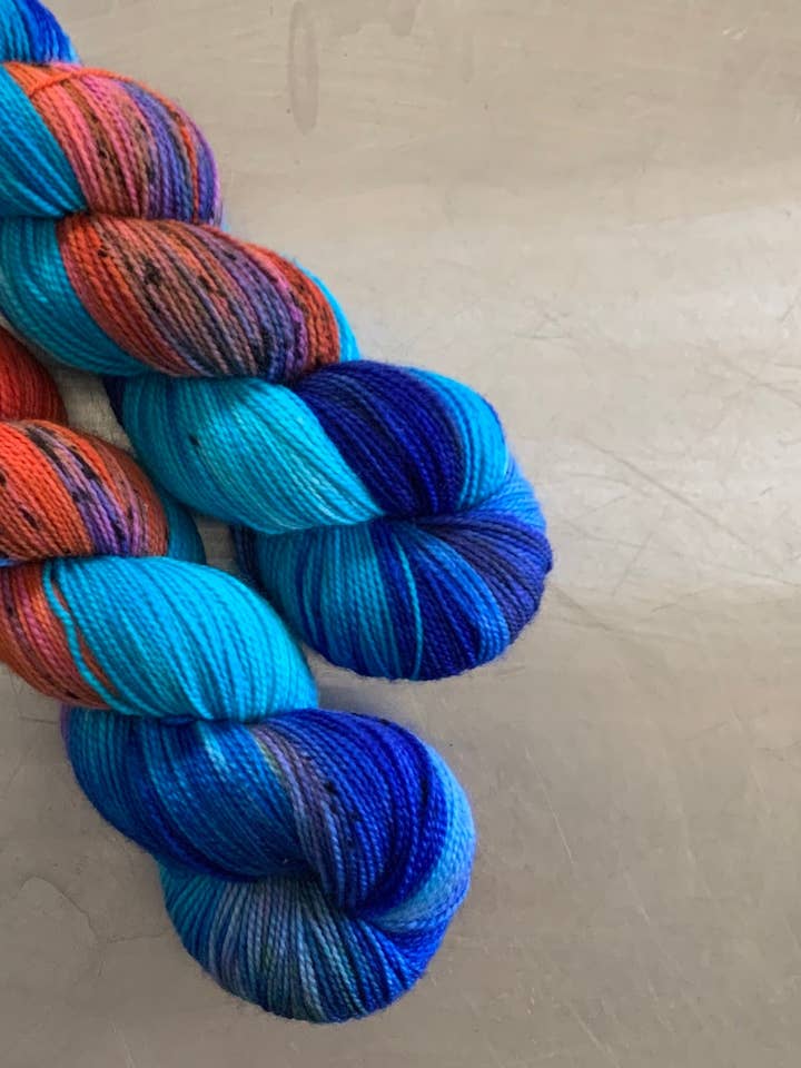 Fish Bowl- Serendipity Sock for wholesale by Black Cat Fibers