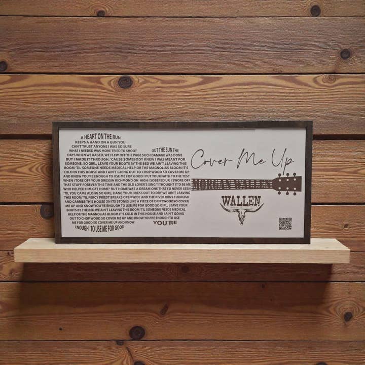 Wallen, pays, unique, occidental, Signe, Musique, nouveau, mariage pour la vente par Crates Etc