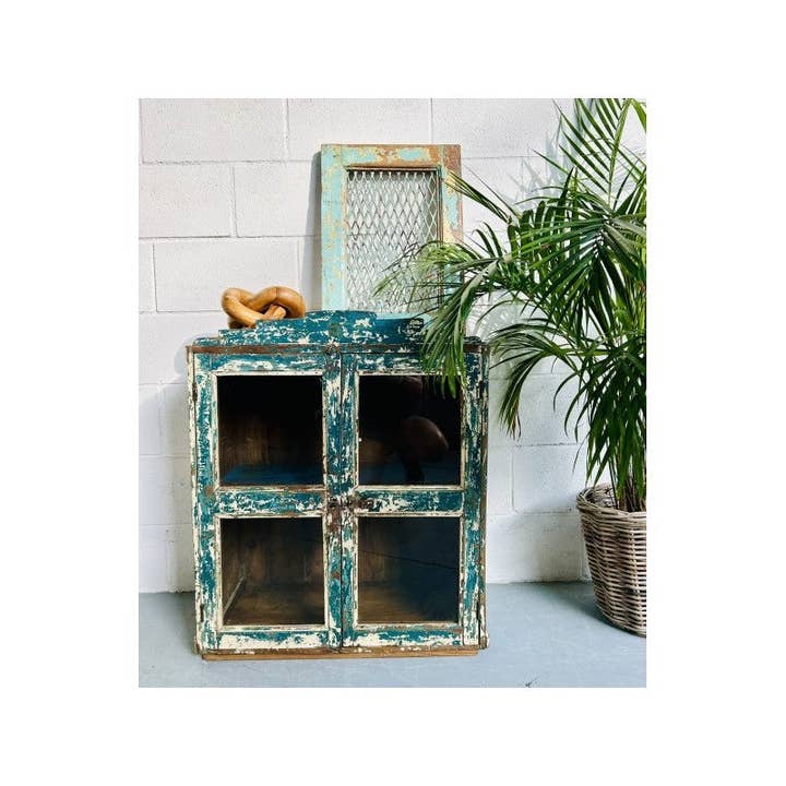 Armario con 2 puertas de vidrio para venta al por mayor de Paloma Black (Casa Natura Design, S.L.)