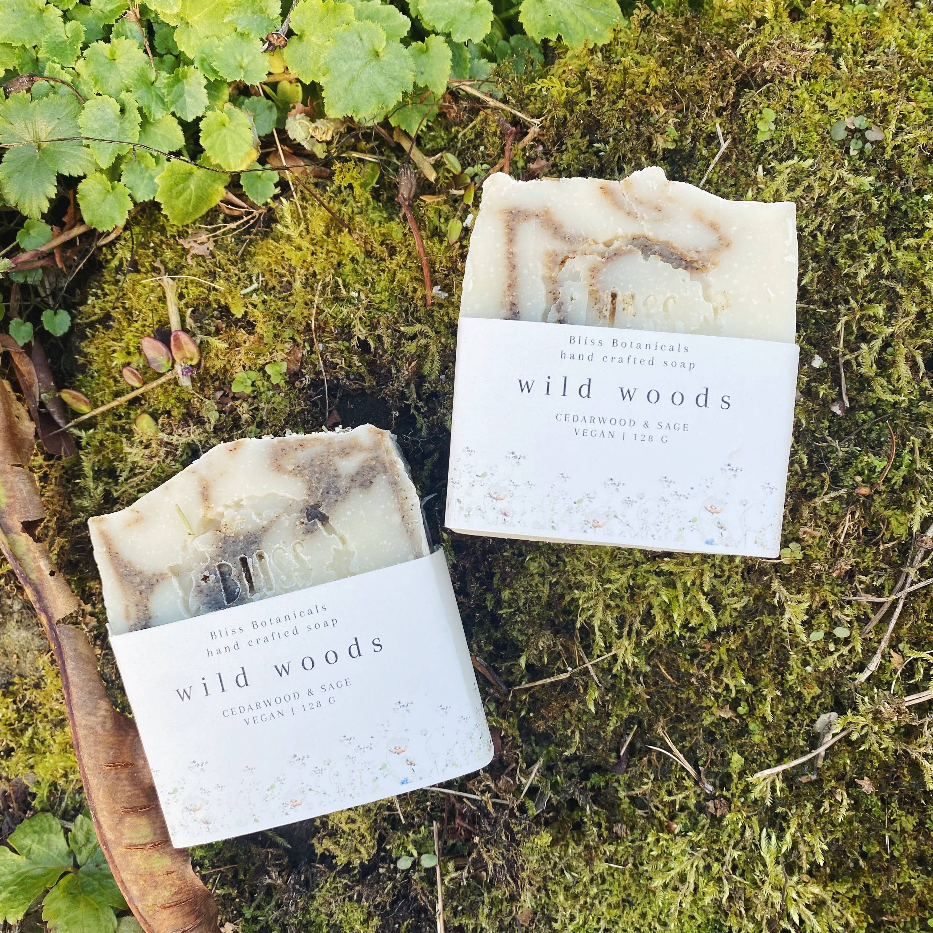 Bliss Botanicals - Wholesale Bar Soap - Wild Woods Soap - Cedarwood & Sage3