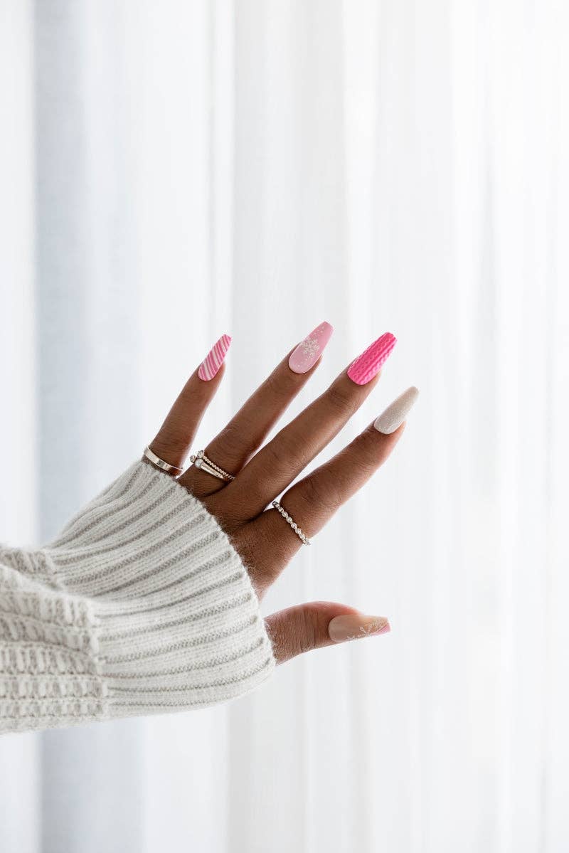 PRIMEBEAUTY - Wholesale Press-On/Fake Nails - Seasonal Vibes 4-Pack Nail Set3