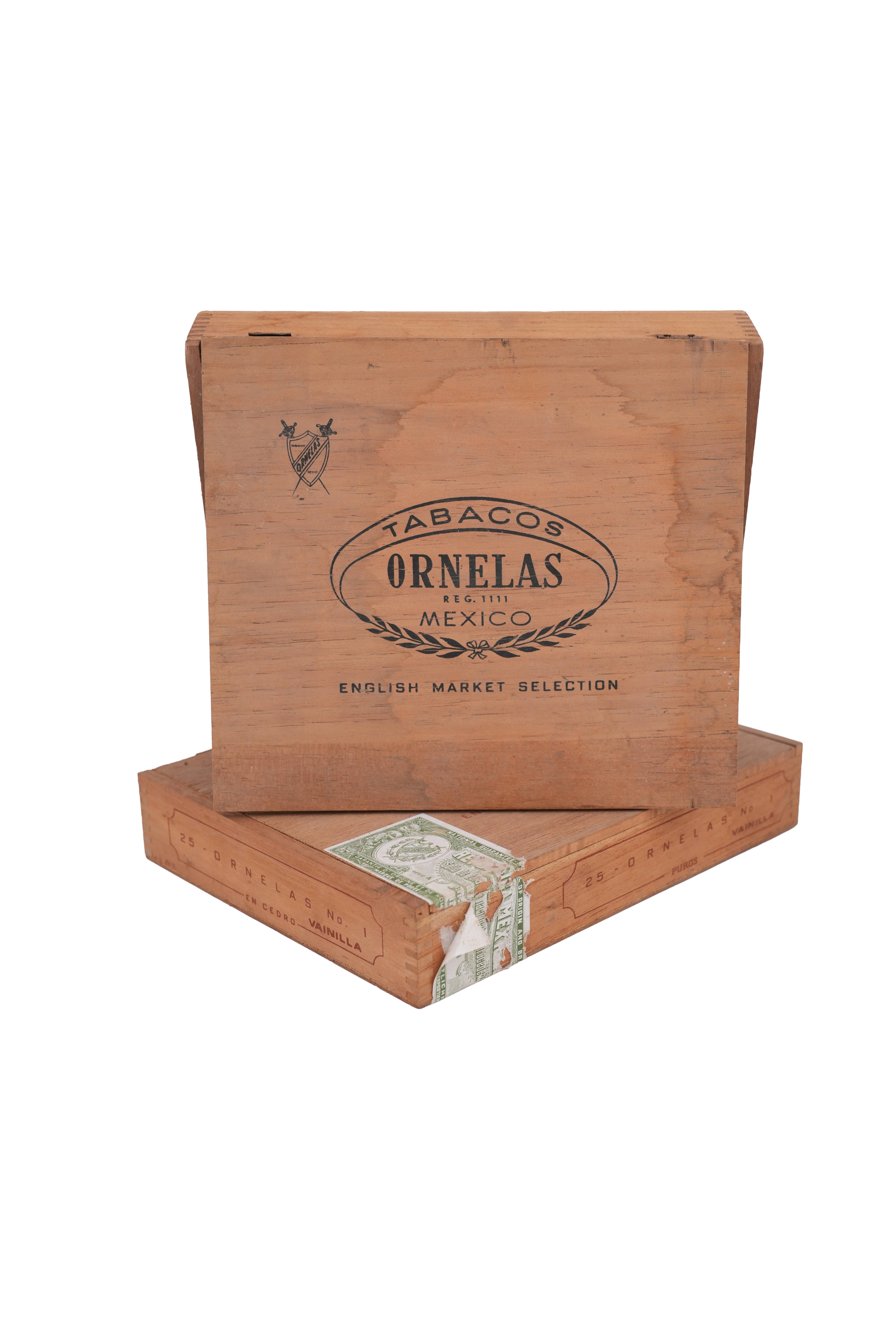 My Amigos Imports – wholesale Decorative box – Vintage Cigar Box-Cedar-Mexico-Original-Assorted Sizes-$67