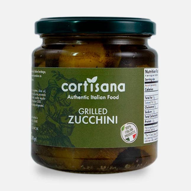 Italian Within - Wholesale Pickled Vegetables - Grilled Zucchini in Olive Oil0