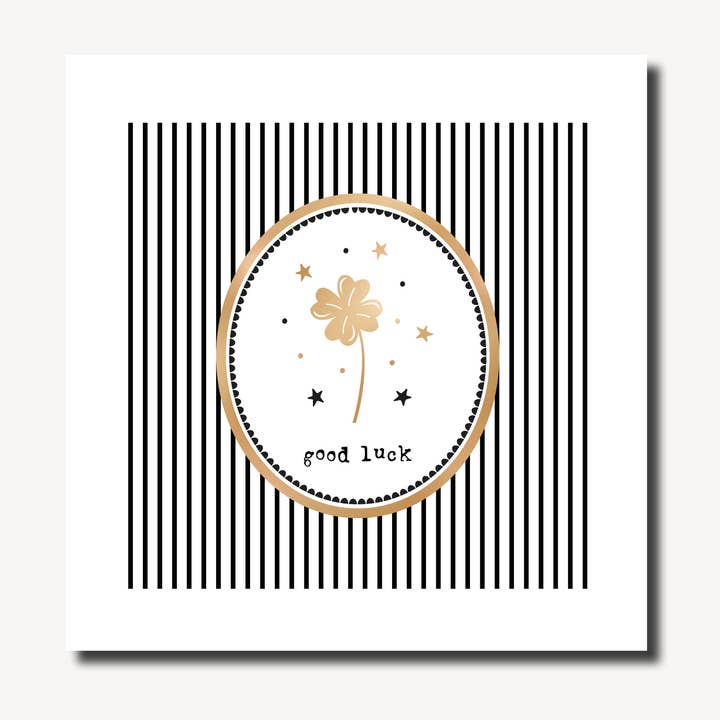 Hodgson Viel Glück | Hodgson Schimmer | Viel Glück Karte für den Großhandel von Marina B