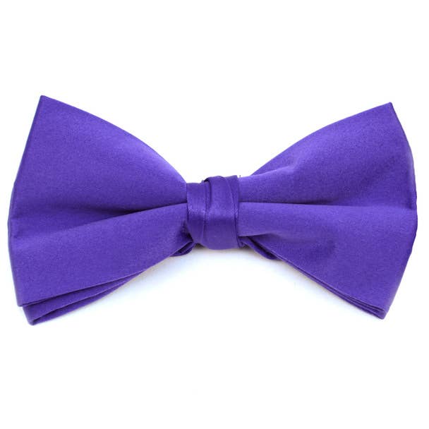 Selini New York - Wholesale Bow Tie - Men's - Men's 2.5" Poly Satin Clip On Bow Ties33