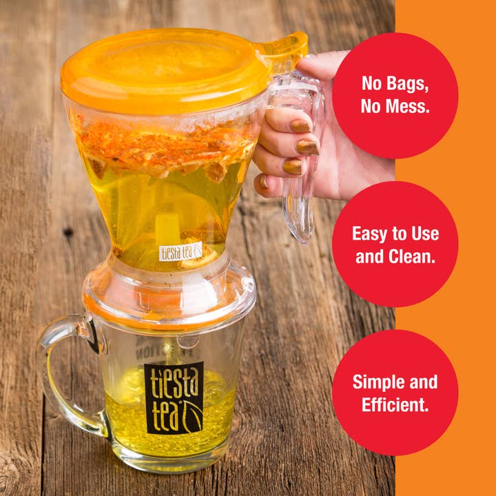 Tiesta Tea Company (loose leaf teas & accessories) - Wholesale Tea Strainer/Infuser - Brewmaster - Loose Leaf Tea Infuser (6 Pack)3