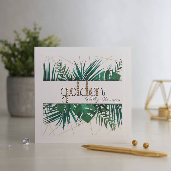 Anniversaire de mariage doré - FLORA 005 pour la vente par Mrs Lovesy