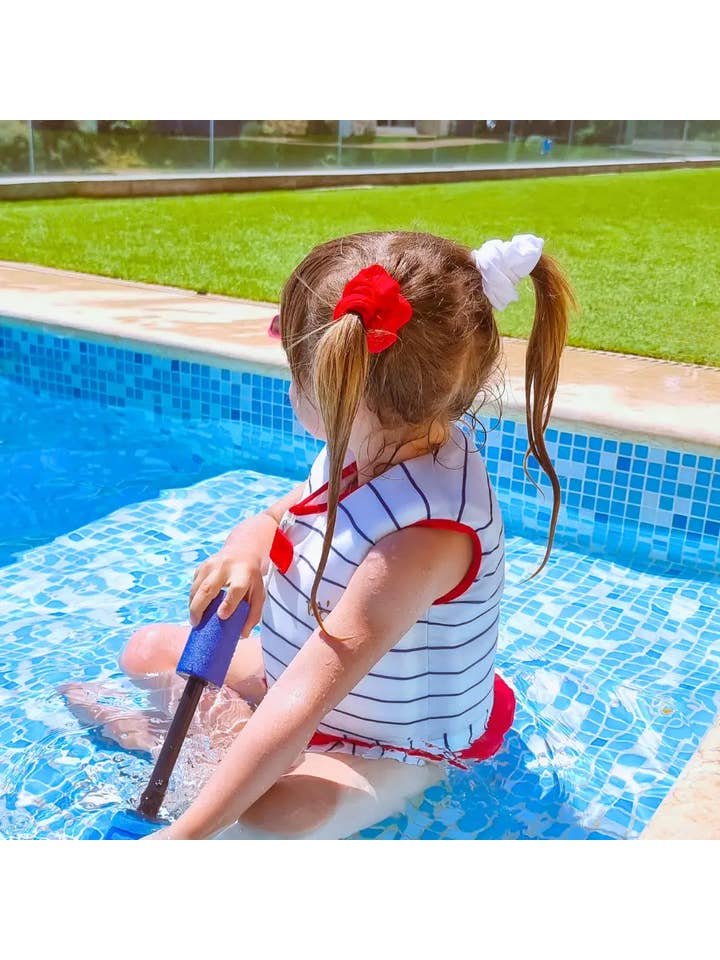 Plouf Safety Concept - Wholesale Swim cap – Kids & Baby - Girl's swimming hair scrunchie Plouf4