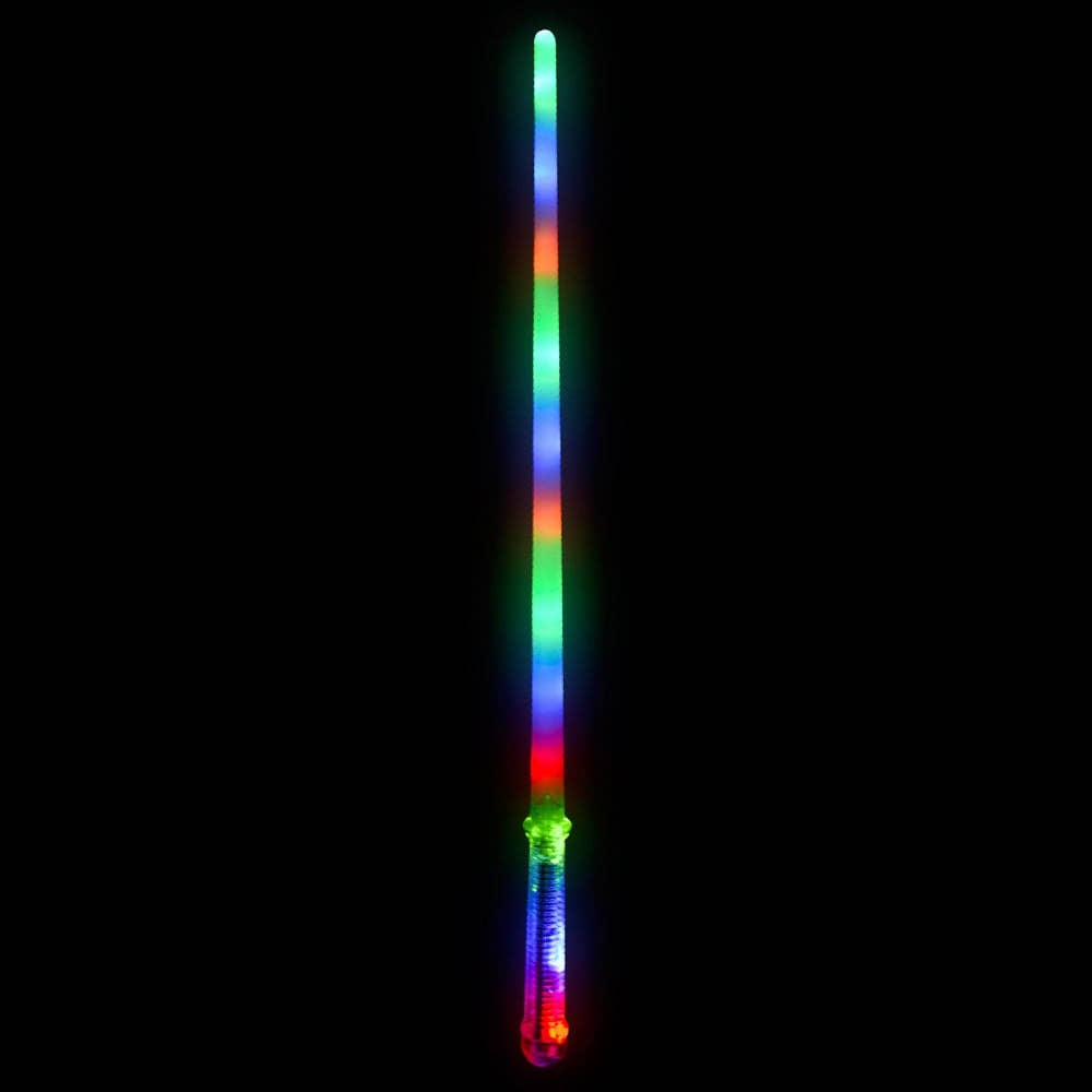 La Luna Bella - Toys - Wholesale Light-Up Toy - Kids & Baby - 28" LIGHT-UP SWORD WITH TRANSPARENT HANDLE LLB Light-up Toys1