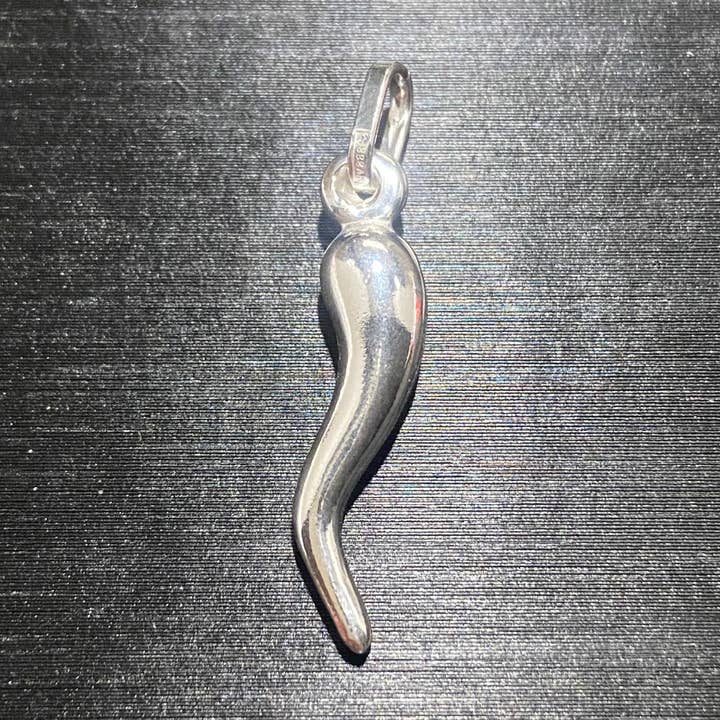 Solid Silver Italian Horn for wholesale by Prestige Jewelry