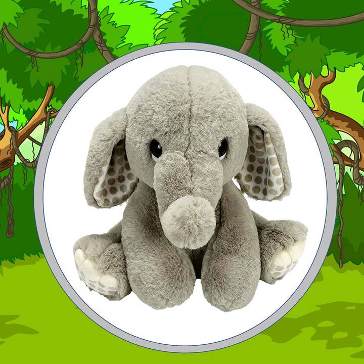 Jolitee - Wholesale Stuffed/Plush Toy - Kids & Baby - ebba - Lil Benny Elephant 10" Lil Benny Phant1