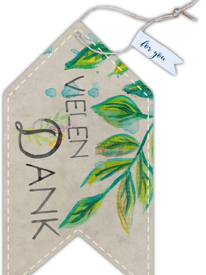 Cartão de formulário do nosso finlandês "Muito obrigado" por atacado de Gespänsterwald