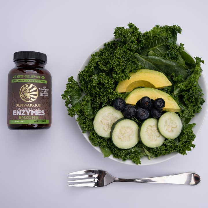 Sunwarrior - Wholesale Oral Supplement/Vitamin - Enzorb Digestive Enzyme Supplement Capsules - Plant-Based7