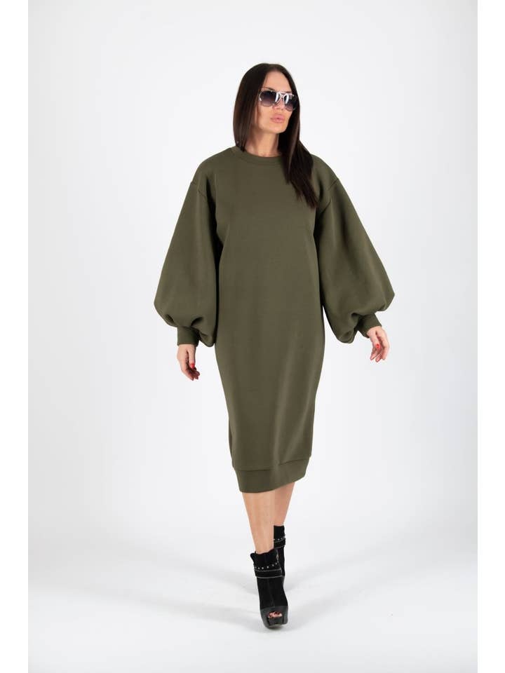 EUG fashion - Wholesale Dress - Women's - Sweatshirt Dress KARINA5