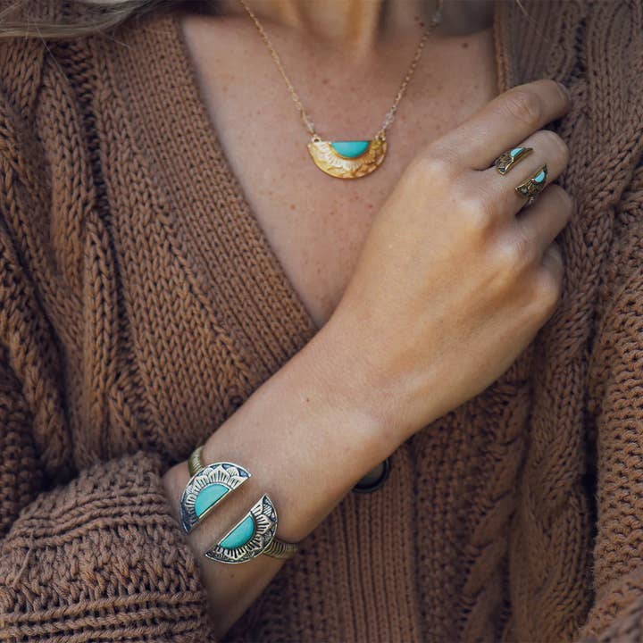 bahgsu jewels - Wholesale Cuff Bracelet - Natural Mystic Cuff11
